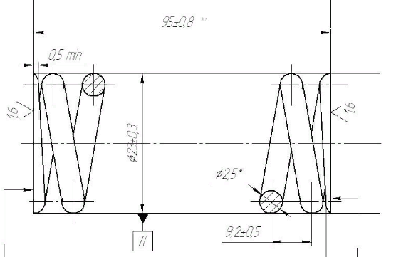 Пружина ГП1У-521 пружины сжатия гп1у-521 в интернет-магазине НМК